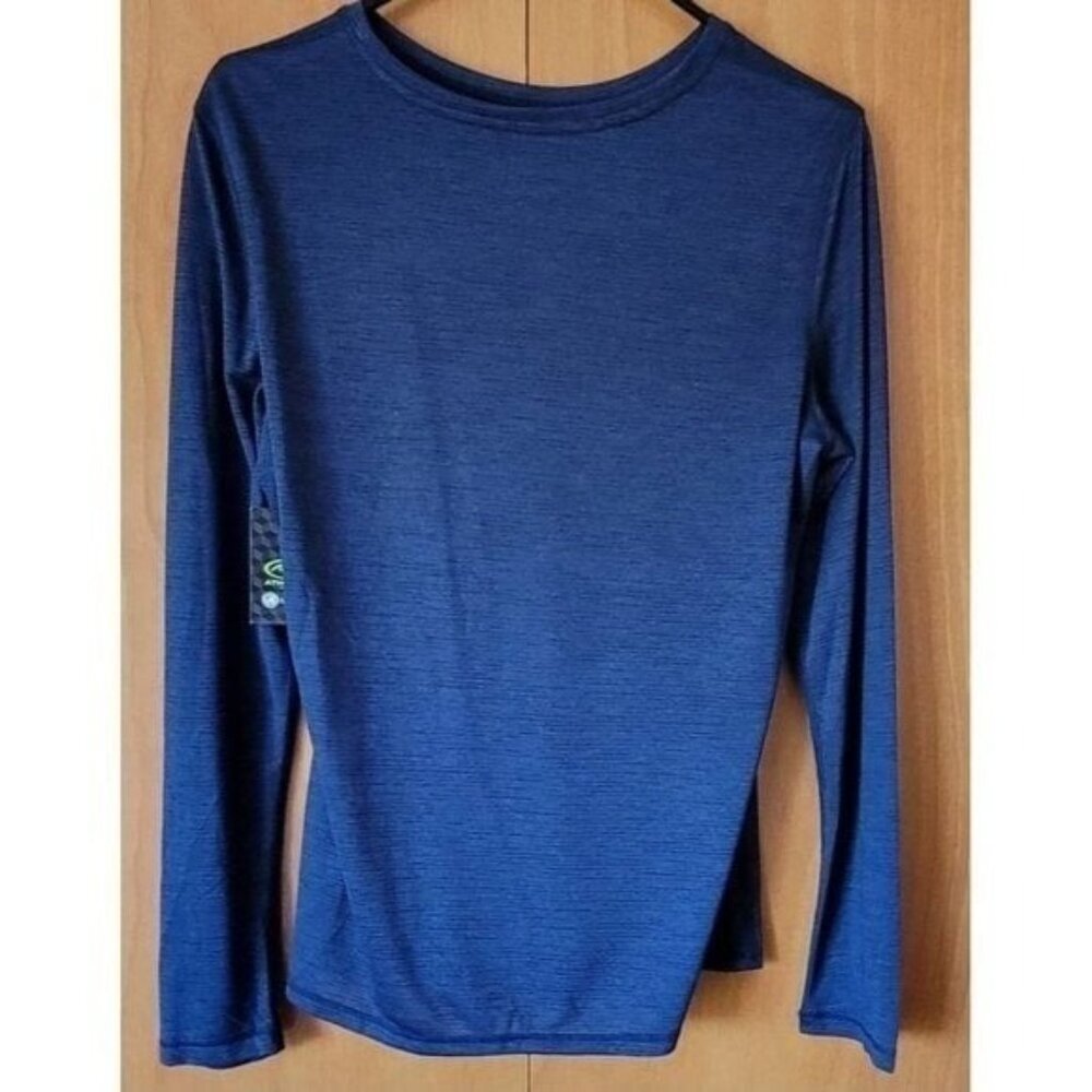 NEW Athletic DriWorks Tee Blue Activewear Medium 8-10 NWT Women's Athleisure - Picture 3 of 7
